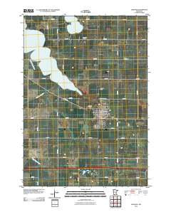 Lakefield Minnesota Historical topographic map, 1:24000 scale, 7.5 X 7.5 Minute, Year 2010