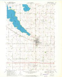 Lakefield Minnesota Historical topographic map, 1:24000 scale, 7.5 X 7.5 Minute, Year 1970