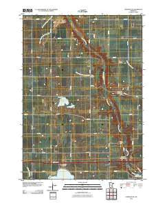 Lakefield NE Minnesota Historical topographic map, 1:24000 scale, 7.5 X 7.5 Minute, Year 2010