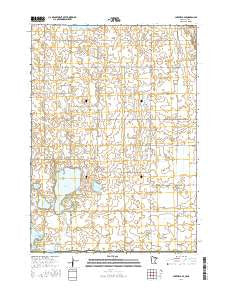 Lakefield SE Minnesota Current topographic map, 1:24000 scale, 7.5 X 7.5 Minute, Year 2016