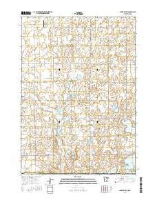 Lakefield SW Minnesota Current topographic map, 1:24000 scale, 7.5 X 7.5 Minute, Year 2016