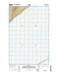 Lakewood Minnesota Current topographic map, 1:24000 scale, 7.5 X 7.5 Minute, Year 2016
