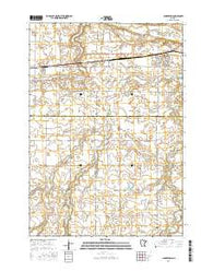 Lamberton Minnesota Current topographic map, 1:24000 scale, 7.5 X 7.5 Minute, Year 2016
