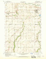 Lamberton Minnesota Historical topographic map, 1:24000 scale, 7.5 X 7.5 Minute, Year 1967