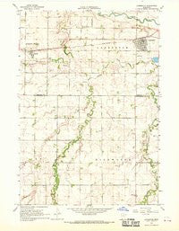 Lamberton Minnesota Historical topographic map, 1:24000 scale, 7.5 X 7.5 Minute, Year 1967
