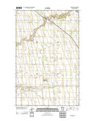 Lancaster Minnesota Historical topographic map, 1:24000 scale, 7.5 X 7.5 Minute, Year 2013