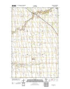 Lancaster Minnesota Historical topographic map, 1:24000 scale, 7.5 X 7.5 Minute, Year 2013