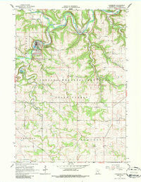 Lanesboro Minnesota Historical topographic map, 1:24000 scale, 7.5 X 7.5 Minute, Year 1965