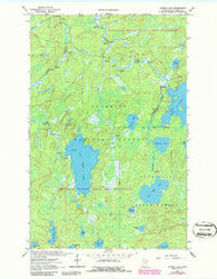 Lapond Lake Minnesota Historical topographic map, 1:24000 scale, 7.5 X 7.5 Minute, Year 1963