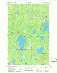 Lapond Lake Minnesota Historical topographic map, 1:24000 scale, 7.5 X 7.5 Minute, Year 1963