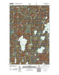 Lapond Lake Minnesota Historical topographic map, 1:24000 scale, 7.5 X 7.5 Minute, Year 2011