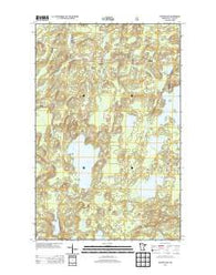 Lapond Lake Minnesota Historical topographic map, 1:24000 scale, 7.5 X 7.5 Minute, Year 2013