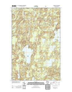 Lapond Lake Minnesota Historical topographic map, 1:24000 scale, 7.5 X 7.5 Minute, Year 2013
