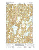 Lapond Lake Minnesota Current topographic map, 1:24000 scale, 7.5 X 7.5 Minute, Year 2016