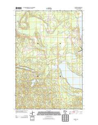 Laporte Minnesota Historical topographic map, 1:24000 scale, 7.5 X 7.5 Minute, Year 2013