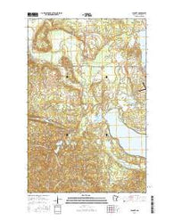 Laporte Minnesota Current topographic map, 1:24000 scale, 7.5 X 7.5 Minute, Year 2016