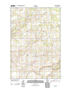 Lastrup Minnesota Historical topographic map, 1:24000 scale, 7.5 X 7.5 Minute, Year 2013