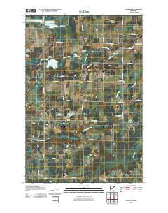 Lastrup NW Minnesota Historical topographic map, 1:24000 scale, 7.5 X 7.5 Minute, Year 2010