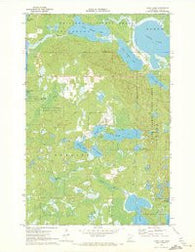 Laura Lake Minnesota Historical topographic map, 1:24000 scale, 7.5 X 7.5 Minute, Year 1970