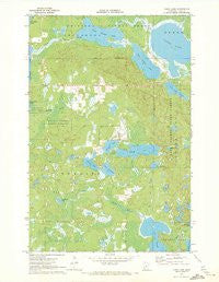 Laura Lake Minnesota Historical topographic map, 1:24000 scale, 7.5 X 7.5 Minute, Year 1970