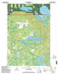 Laura Lake Minnesota Historical topographic map, 1:24000 scale, 7.5 X 7.5 Minute, Year 1996