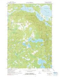 Laura Lake Minnesota Historical topographic map, 1:24000 scale, 7.5 X 7.5 Minute, Year 1970