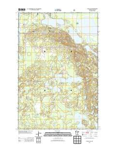 Laura Lake Minnesota Historical topographic map, 1:24000 scale, 7.5 X 7.5 Minute, Year 2013