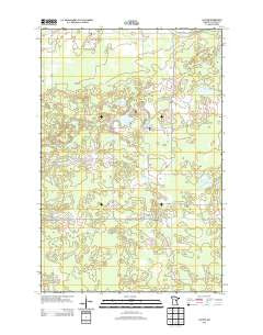 Lawler Minnesota Historical topographic map, 1:24000 scale, 7.5 X 7.5 Minute, Year 2013