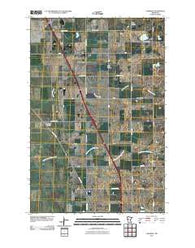 Lawndale Minnesota Historical topographic map, 1:24000 scale, 7.5 X 7.5 Minute, Year 2010