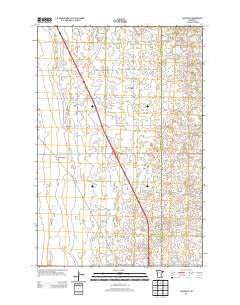Lawndale Minnesota Historical topographic map, 1:24000 scale, 7.5 X 7.5 Minute, Year 2013