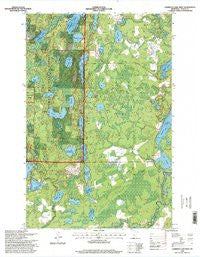 Lawrence Lake West Minnesota Historical topographic map, 1:24000 scale, 7.5 X 7.5 Minute, Year 1996