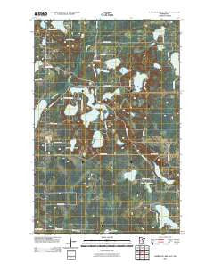 Lawrence Lake East Minnesota Historical topographic map, 1:24000 scale, 7.5 X 7.5 Minute, Year 2010