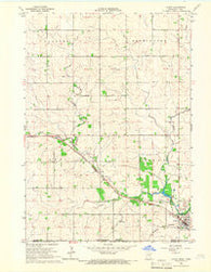 Le Roy Minnesota Historical topographic map, 1:24000 scale, 7.5 X 7.5 Minute, Year 1965