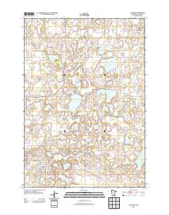 Le Center Minnesota Historical topographic map, 1:24000 scale, 7.5 X 7.5 Minute, Year 2013