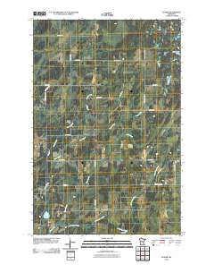 Leader Minnesota Historical topographic map, 1:24000 scale, 7.5 X 7.5 Minute, Year 2010