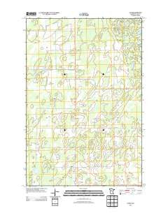 Leader Minnesota Historical topographic map, 1:24000 scale, 7.5 X 7.5 Minute, Year 2013