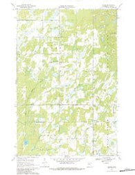 Leader Minnesota Historical topographic map, 1:24000 scale, 7.5 X 7.5 Minute, Year 1970