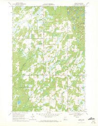 Leader Minnesota Historical topographic map, 1:24000 scale, 7.5 X 7.5 Minute, Year 1970