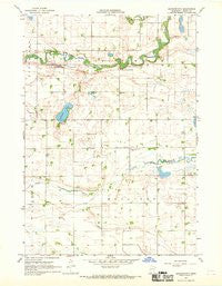 Leavenworth Minnesota Historical topographic map, 1:24000 scale, 7.5 X 7.5 Minute, Year 1967