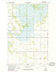 Leo Minnesota Historical topographic map, 1:24000 scale, 7.5 X 7.5 Minute, Year 1966