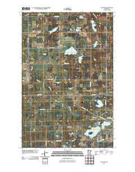 Leonard Minnesota Historical topographic map, 1:24000 scale, 7.5 X 7.5 Minute, Year 2010