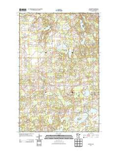 Leonard Minnesota Historical topographic map, 1:24000 scale, 7.5 X 7.5 Minute, Year 2013