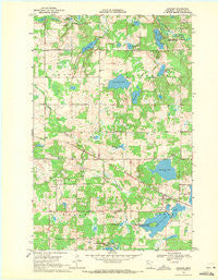Leonard Minnesota Historical topographic map, 1:24000 scale, 7.5 X 7.5 Minute, Year 1969