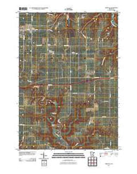 Lewiston Minnesota Historical topographic map, 1:24000 scale, 7.5 X 7.5 Minute, Year 2010