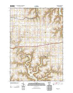 Lewiston Minnesota Historical topographic map, 1:24000 scale, 7.5 X 7.5 Minute, Year 2013