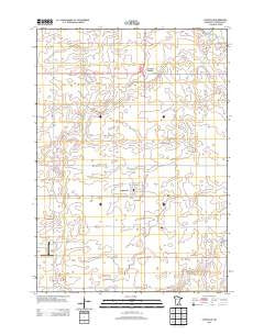 Lewisville Minnesota Historical topographic map, 1:24000 scale, 7.5 X 7.5 Minute, Year 2013