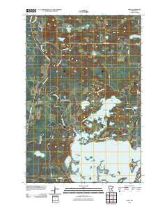Libby Minnesota Historical topographic map, 1:24000 scale, 7.5 X 7.5 Minute, Year 2010