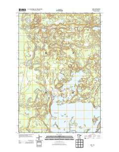 Libby Minnesota Historical topographic map, 1:24000 scale, 7.5 X 7.5 Minute, Year 2013