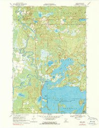 Libby Minnesota Historical topographic map, 1:24000 scale, 7.5 X 7.5 Minute, Year 1970