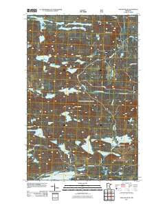Lima Mountain Minnesota Historical topographic map, 1:24000 scale, 7.5 X 7.5 Minute, Year 2011
